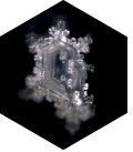 Water Crystal produced 3 minutes in Delicate Carafe, by Masaru Emoto method